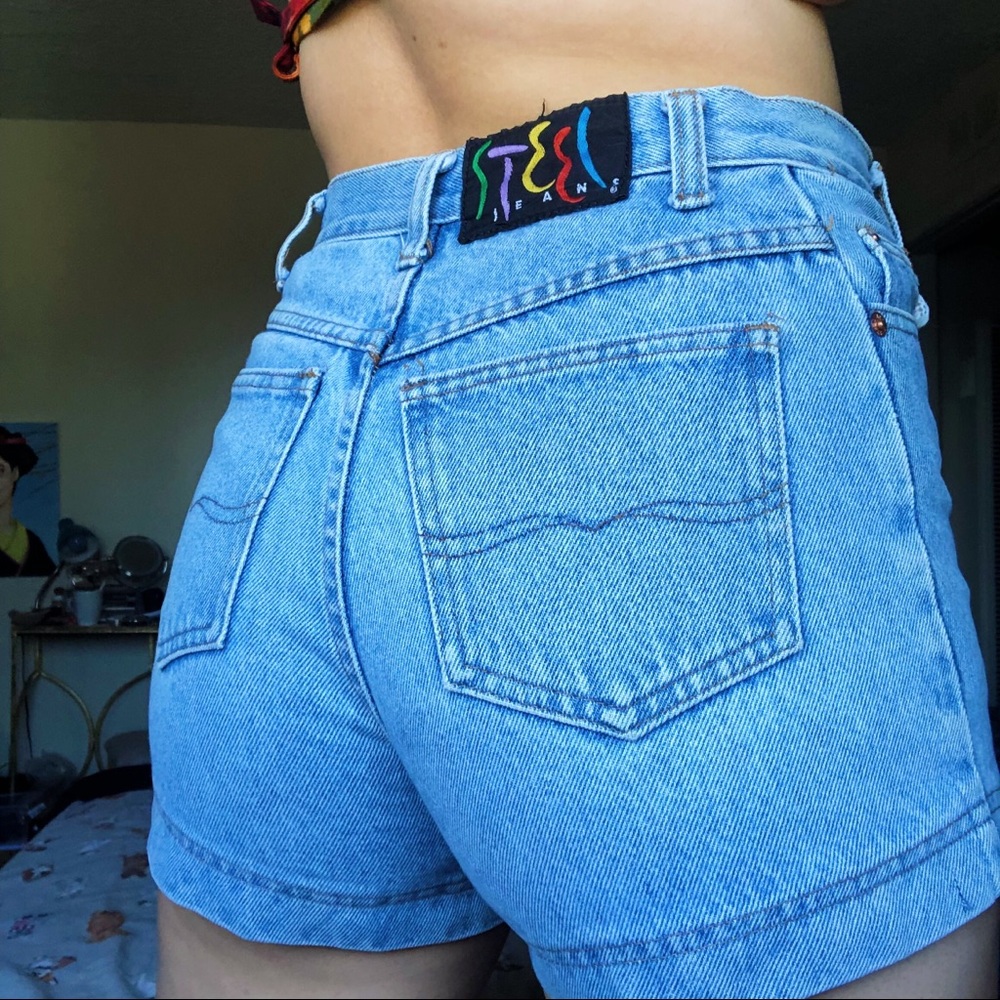 Vintage Steel Jean Shorts